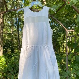 H&M White Sleeveless Dress - US 8